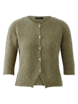 Oui Kardigan w kolorze khaki rozmiar: 44