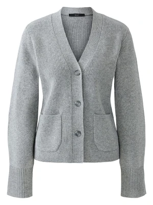 Oui Kardigan w kolorze szarym rozmiar: 38