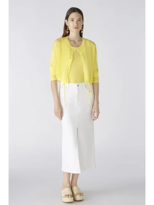 Oui Kardigan w kolorze żółtym rozmiar: 40