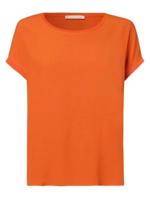 Oui Koszulka damska Kobiety wiskoza pomarańczowy jednolity,
