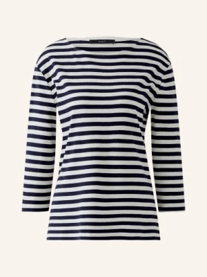 Oui Koszulka Soleila Z Rękawem 3/4 weiss