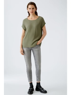 Oui Koszulka w kolorze khaki rozmiar: 36