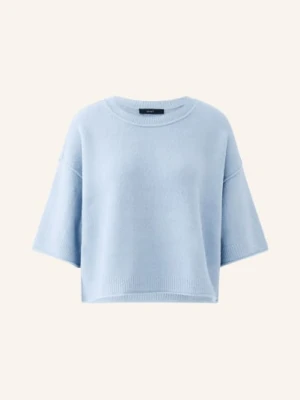 Oui Koszulka Z Dzianiny blau