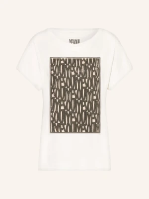 Oui Koszulka Z Kamieniami Ozdobnymi weiss