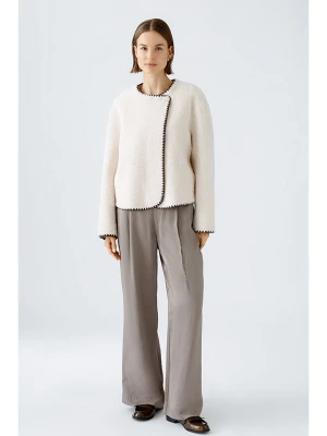 Oui Kurtka przejściowa w kolorze brązowo-kremowym rozmiar: 38