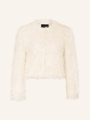 Oui Kurtka Z Błyszczącą Nicią weiss