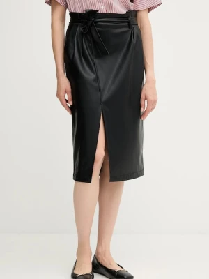OUI spódnica kolor czarny midi prosta 93845