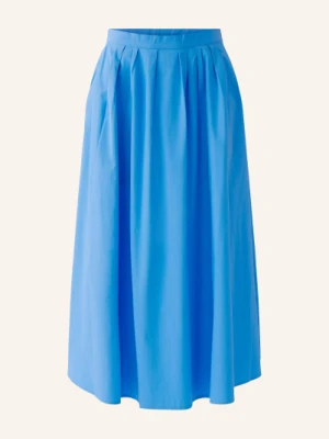 Oui Spódnica Plisowana blau