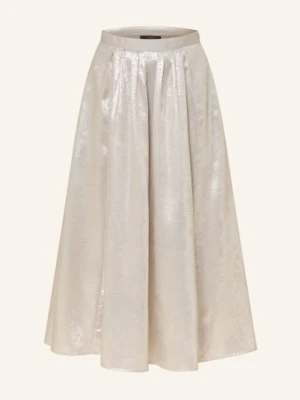 Oui Spódnica Plisowana silber
