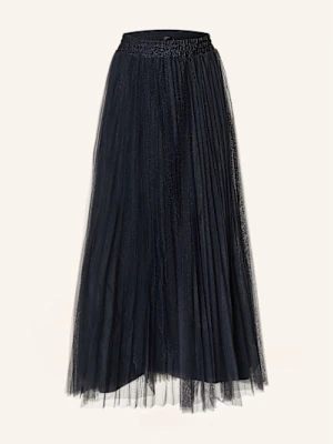 Oui Spódnica Tiulowa Z Błyszczącą Przędzą blau