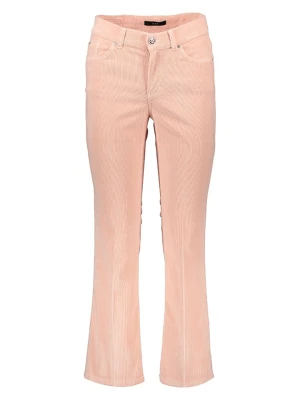 Oui Spodnie sztruksowe w kolorze jasnoróżowym rozmiar: 34