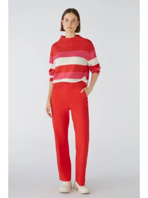 Oui Spodnie w kolorze czerwonym rozmiar: 42