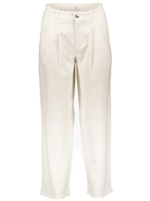 Oui Spodnie w kolorze kremowym rozmiar: 40