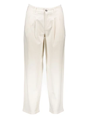 Oui Spodnie w kolorze kremowym rozmiar: 38