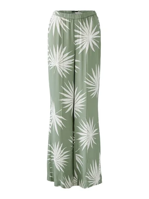 Oui Spodnie w kolorze zielono-białym rozmiar: 38