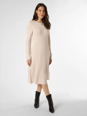 Oui Sukienka damska Kobiety beżowy jednolity,