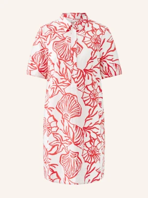 Oui Sukienka Koszulowa rot