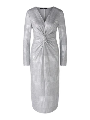 Oui Sukienka w kolorze srebrnym rozmiar: 42