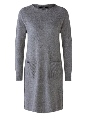 Oui Sukienka w kolorze szarym rozmiar: 34