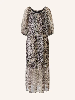 Oui Sukienka Z Rękawem 3/4 braun