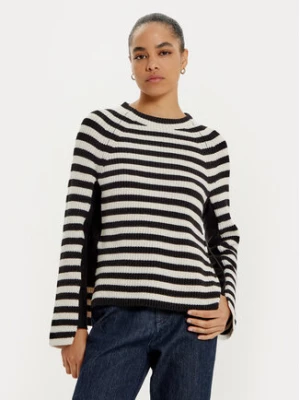 OUI Sweter 89169 Czarny Loose Fit