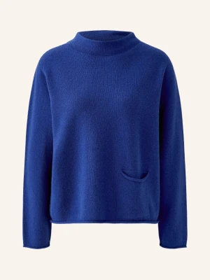 Oui Sweter blau GRANATOWY