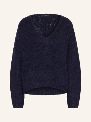 Oui Sweter blau GRANATOWY