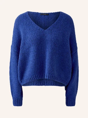Oui Sweter blau NIEBIESKI