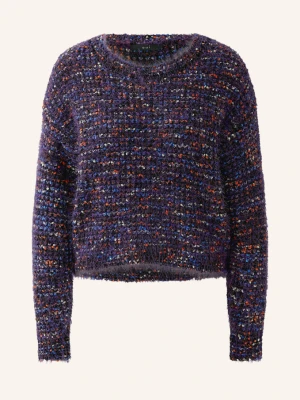 Oui Sweter lila purpurowy