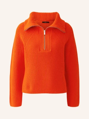 Oui Sweter Typu Troyer orange