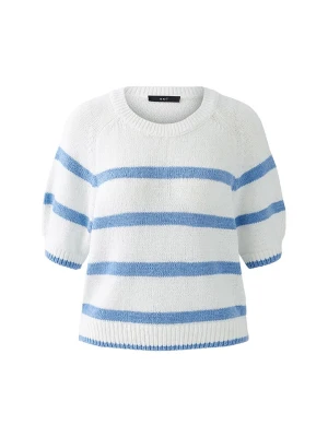 Oui Sweter w kolorze biało-niebieskim rozmiar: 38