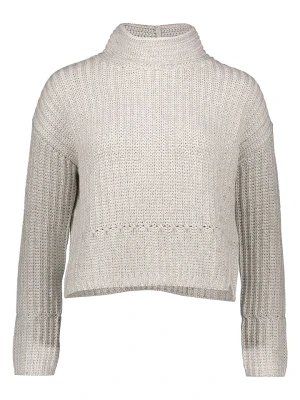 Oui Sweter w kolorze jasnoszarym rozmiar: 42