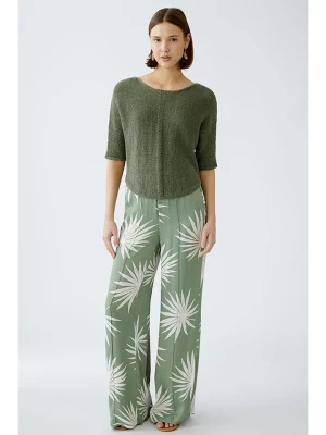 Oui Sweter w kolorze khaki rozmiar: 36
