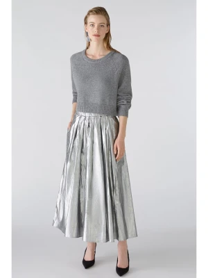 Oui Sweter w kolorze szarym rozmiar: 42