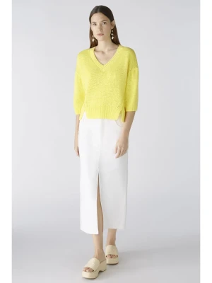 Oui Sweter w kolorze żółtym rozmiar: 40