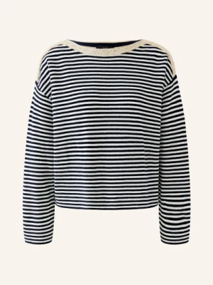 Oui Sweter Z Cekinami blau