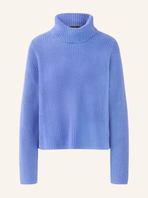 Oui Sweter Z Golfem blau