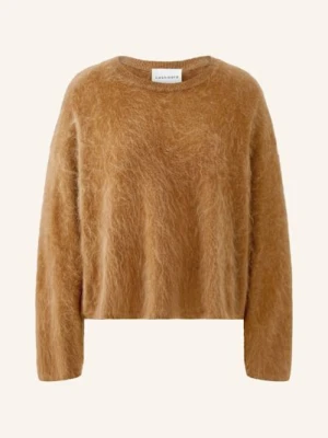 Oui Sweter Z Kaszmiru braun