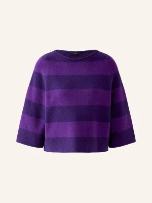 Oui Sweter Z Rękawami 3 / 4 lila purpurowy