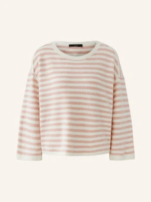 Oui Sweter Z Rękawami 3/4 weiss