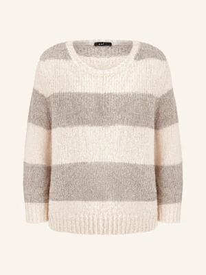 Oui Sweter Z Rękawem 3/4 beige