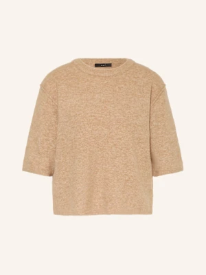 Oui Sweter Z Rękawem 3/4 beige
