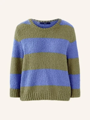 Oui Sweter Z Rękawem 3/4 gruen