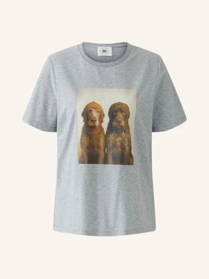 Oui T-Shirt grau szary