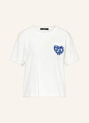 Oui T-Shirt weiss