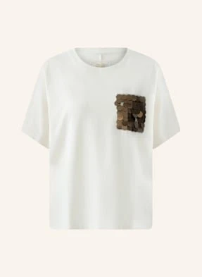 Oui T-Shirt weiss