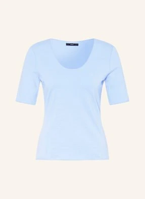 Oui T-Shirt Z Rękawem 3/4 blau