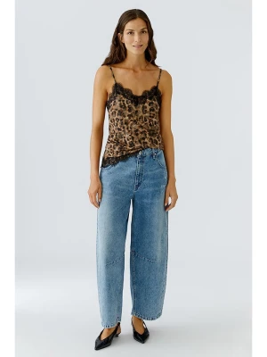 Oui Top w kolorze karmelowo-brązowym rozmiar: 36