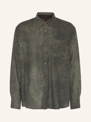 Our Legacy Koszula Above Slightly Oversized Fit gruen