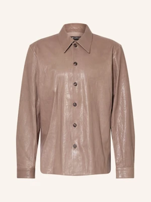 Our Legacy Overjacket Ze Skóry beige